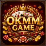 OKMM Game APK download screen on Android mobile showing fast login, smooth gaming interface, and latest version installation features.
